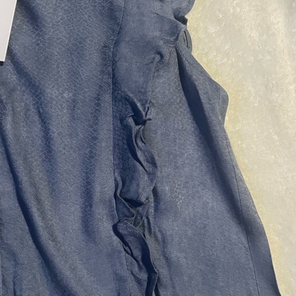 Jack by BB Dakota Blouse blue sz small newt - Picture 3 of 6